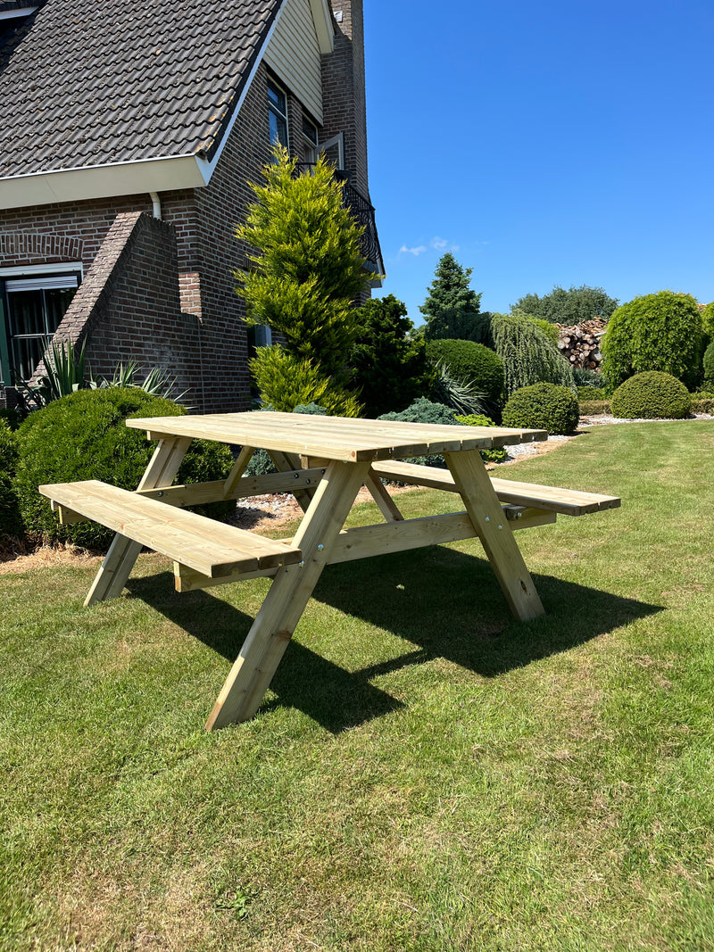 Picknicktafel Basic | Geïmpregneerd | 180 cm