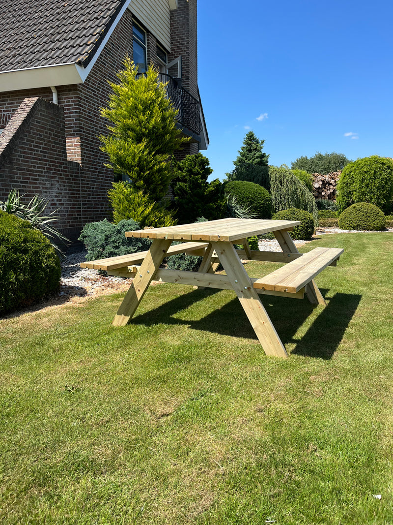 Picknicktafel Basic | Geïmpregneerd | 180 cm