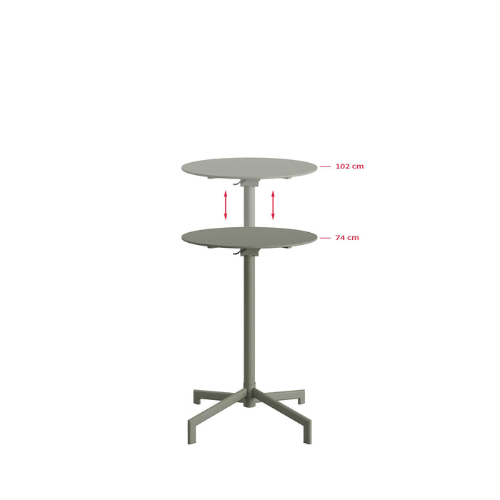 Versa - Terras/statafel | Verstelbaar in 2 hoogtes