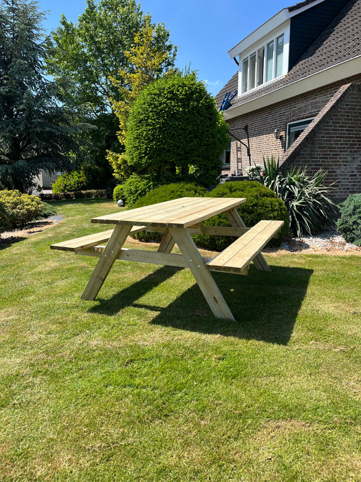 Picknicktafel Basic | Geïmpregneerd | 180 cm