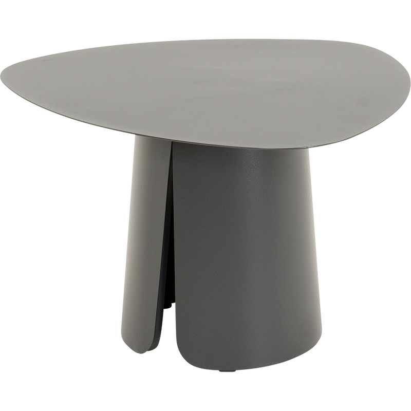 Bijzettafeltje Luma antraciet 60x60x39cm