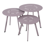 Bijzettafeltje Dali ø45x40cm roze