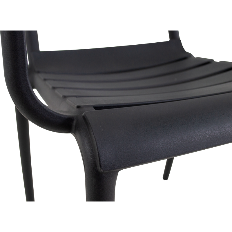 Loungestoel Torvi zwart