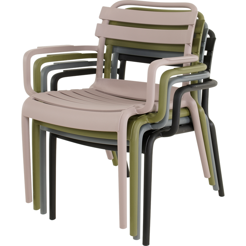 Loungestoel Torvi grijs