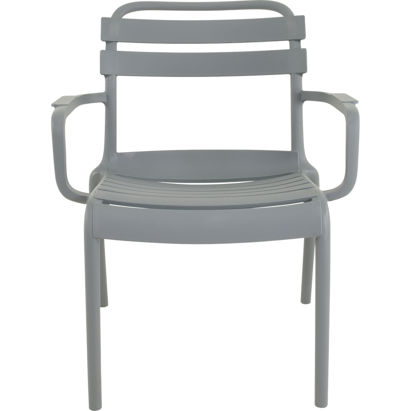 Loungestoel Torvi grijs