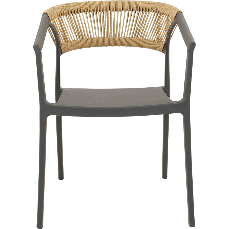 Stapelstoel Terrasa antraciet