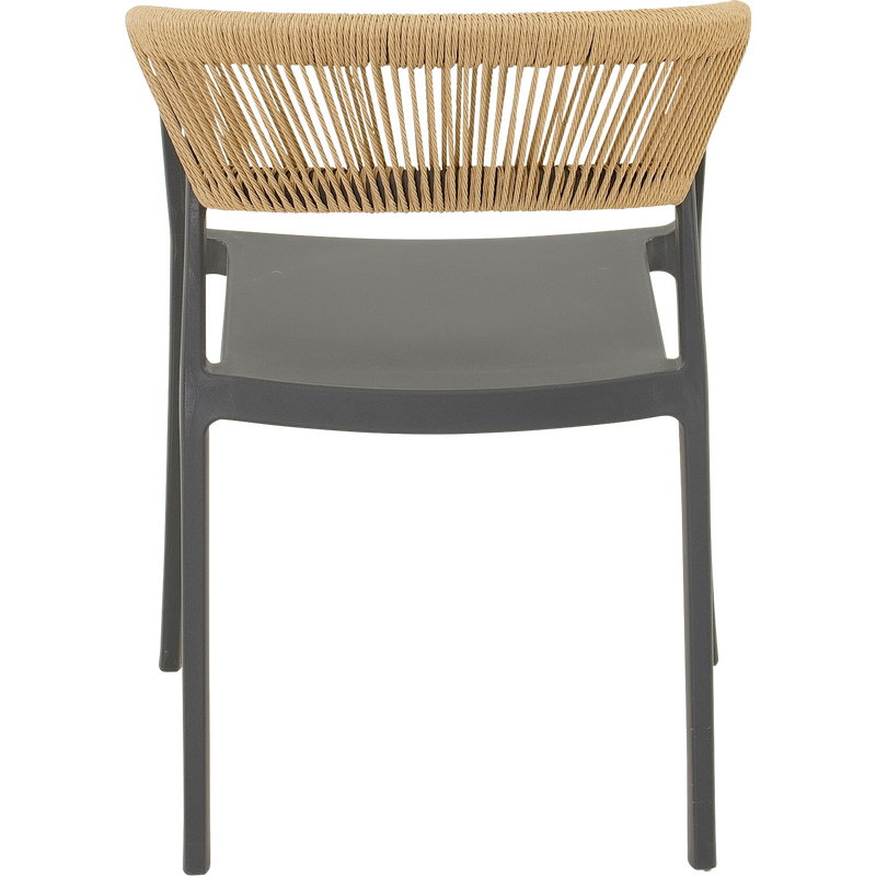 Stapelstoel Terrasa antraciet