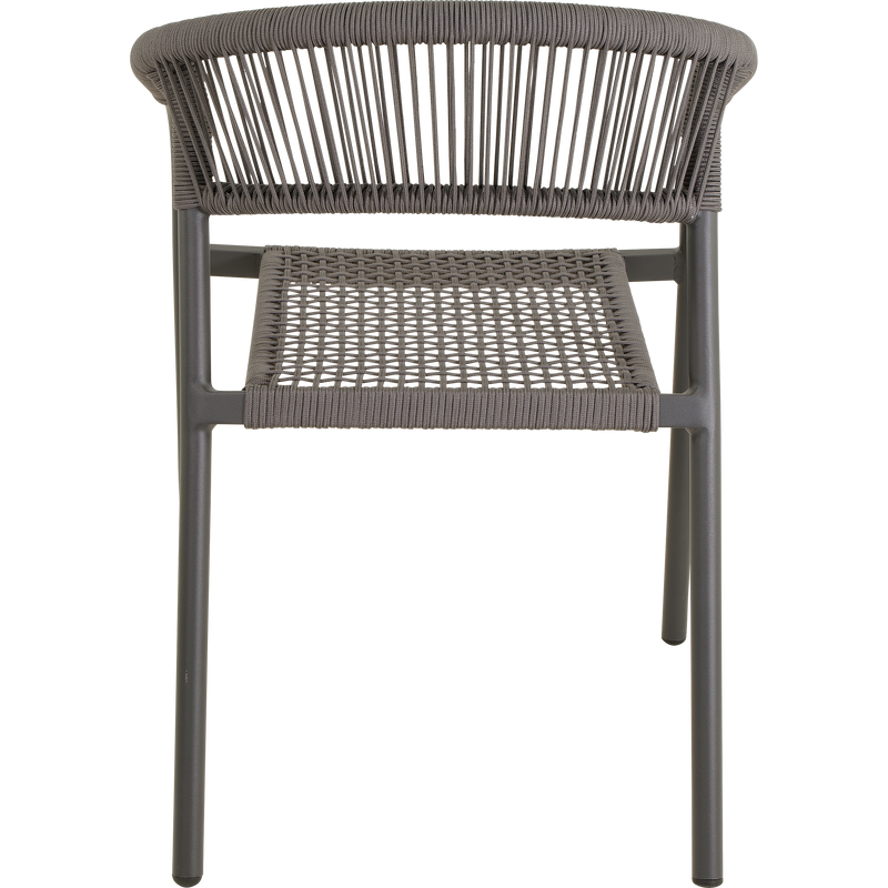 Stapelstoel Nagano grijs