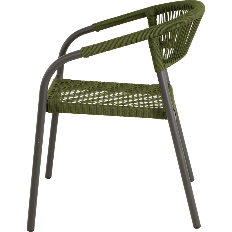 Stapelstoel Nagano groen