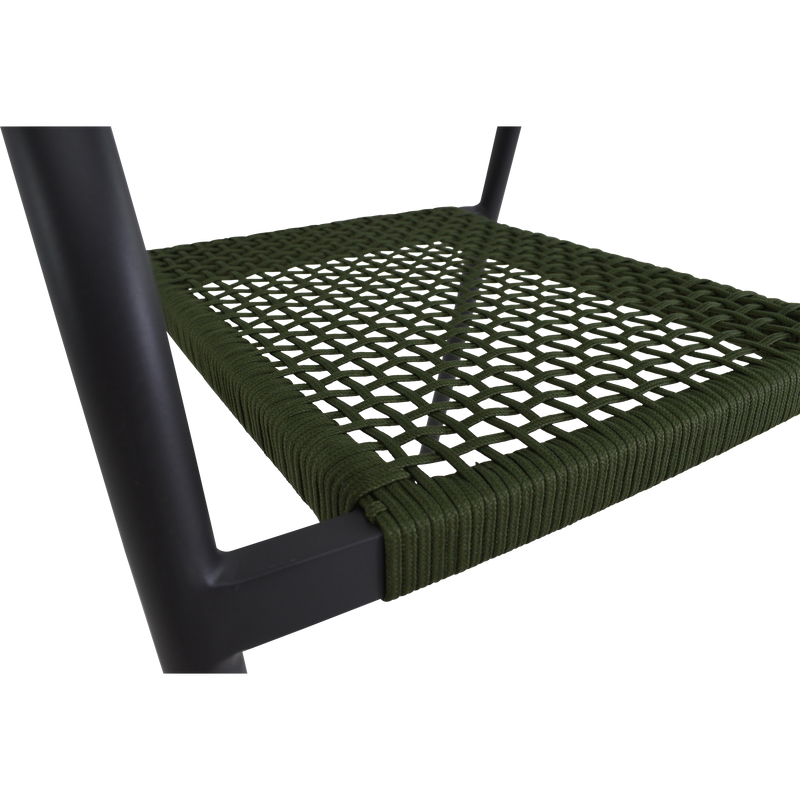 Stapelstoel Nagano groen