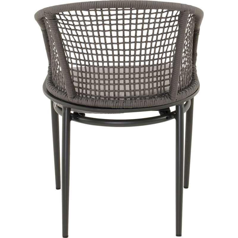 Stoel Kioto grijs