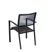 Stapelstoel Vitolini Rope blauw