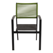 Stapelstoel Vitolini Rope groen