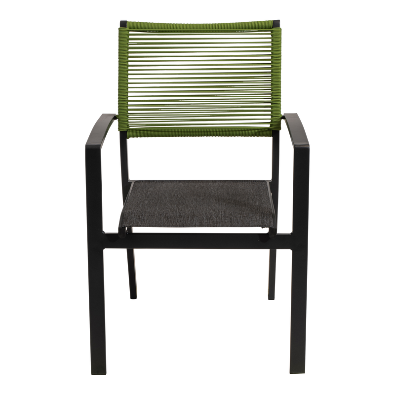 Stapelstoel Vitolini Rope groen