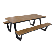 Picknickset Arezzo rechthoekig