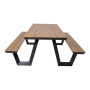 Picknickset Arezzo rechthoekig