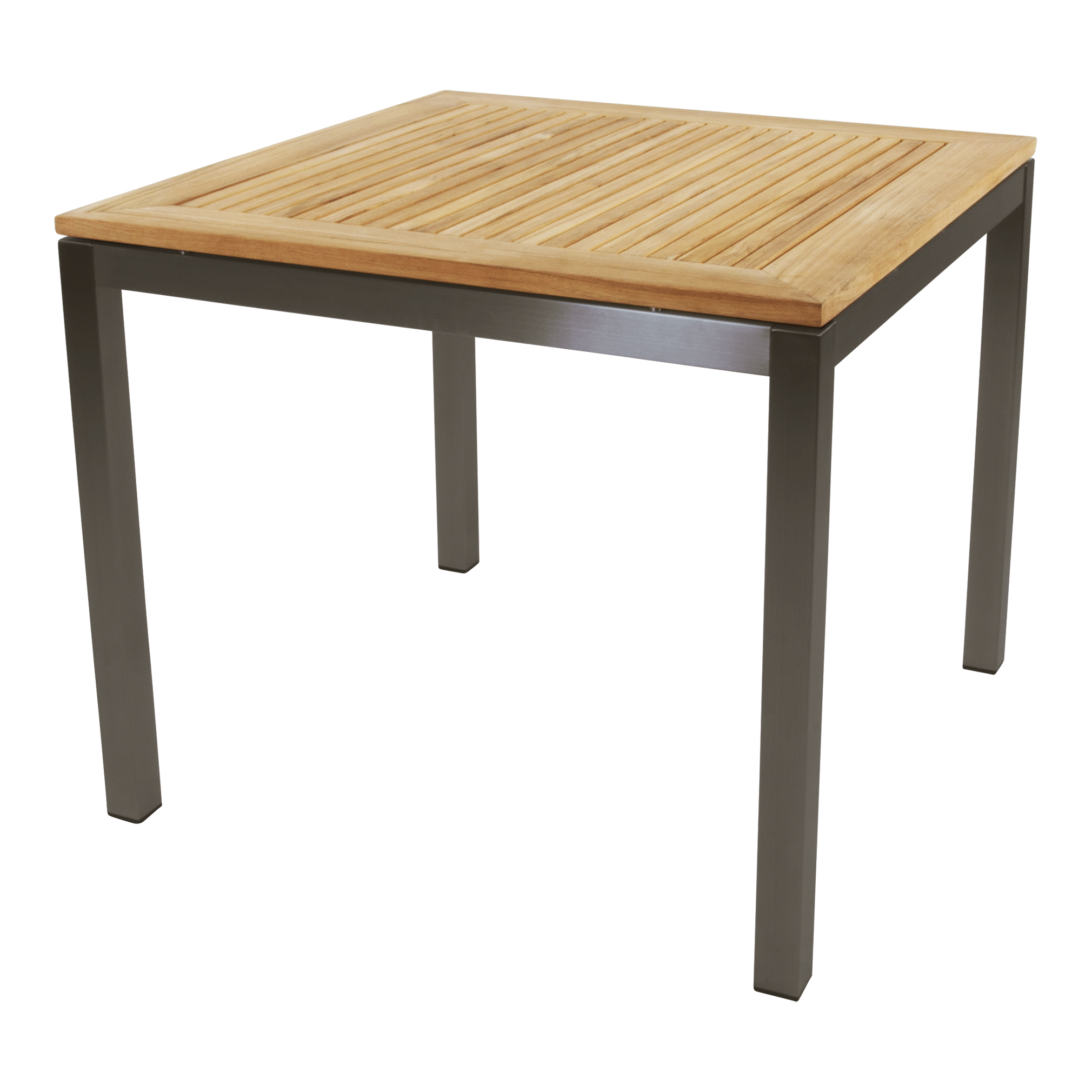 Tafel Marmaris RVS 90x90cm