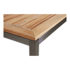 Tafel Marmaris RVS 90x90cm