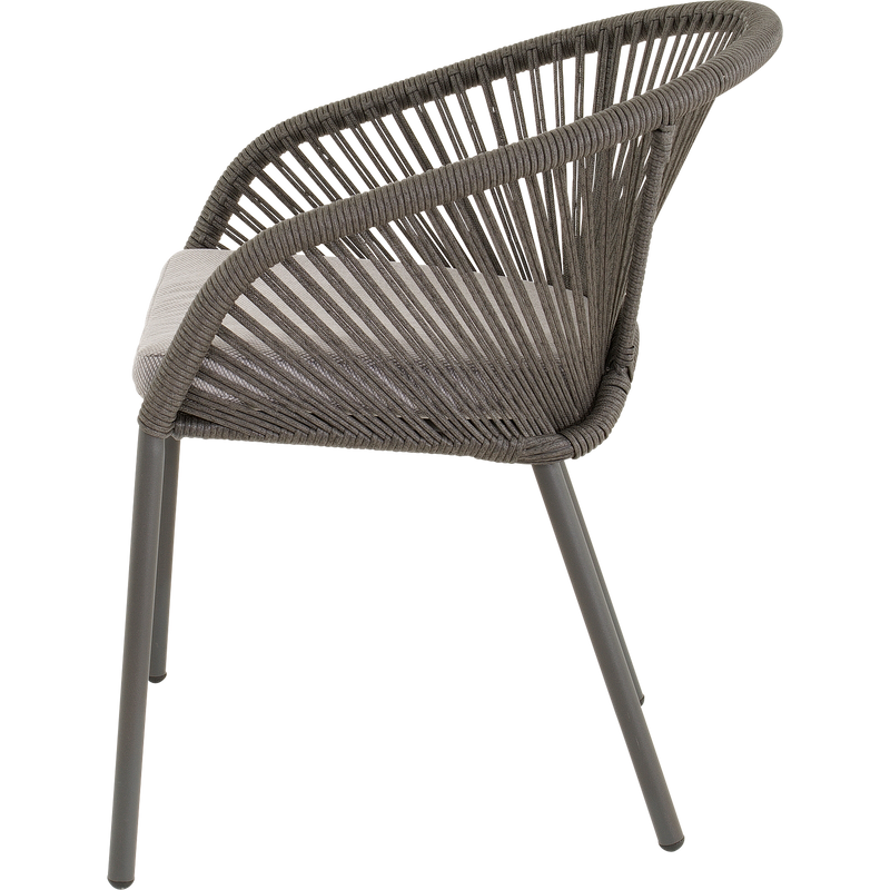 Stapelstoel Hirado grijs