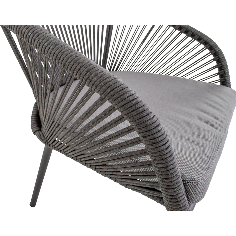 Stapelstoel Hirado grijs