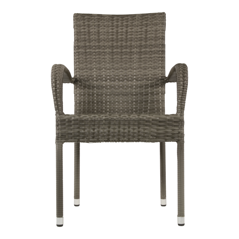 Stapelstoel Corona grijs