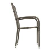 Stapelstoel Corona grijs