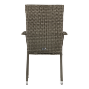 Stapelstoel Corona grijs
