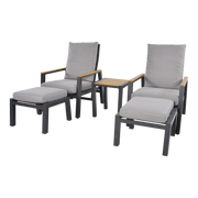 Duoset Coda charcoal