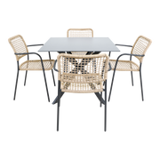 Tafel Crest 90x90cm