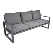 Loungebank Pina Colada Negro 209x80cm