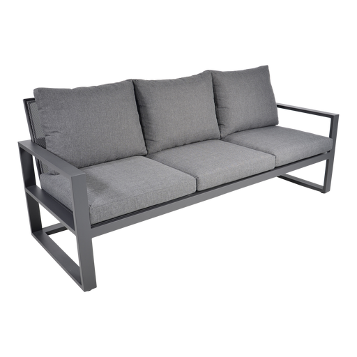 Loungebank Pina Colada Negro 209x80cm