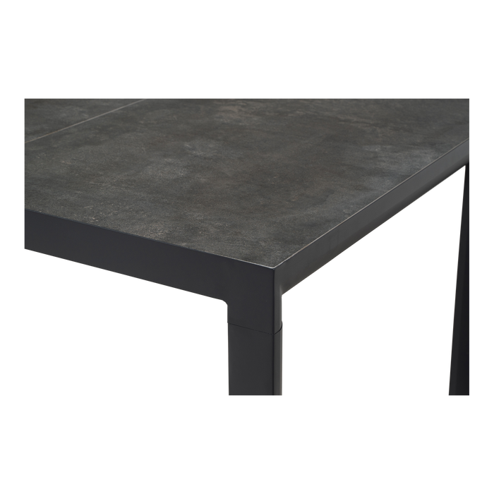 Tafel Murcia Negro 160x90cm