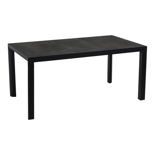 Tafel Murcia Negro 160x90cm