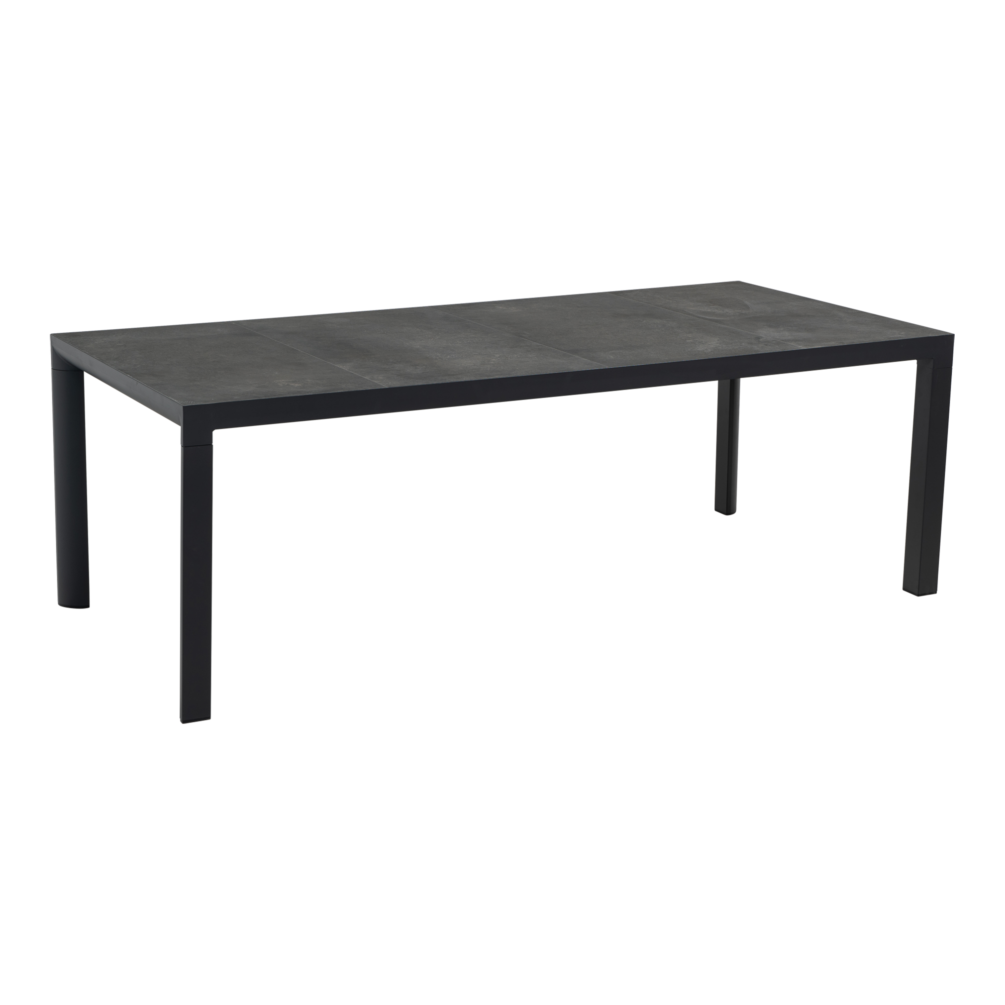 Tafel Murcia Negro 220x100cm