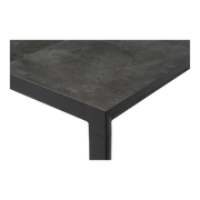 Tafel Murcia Negro 220x100cm