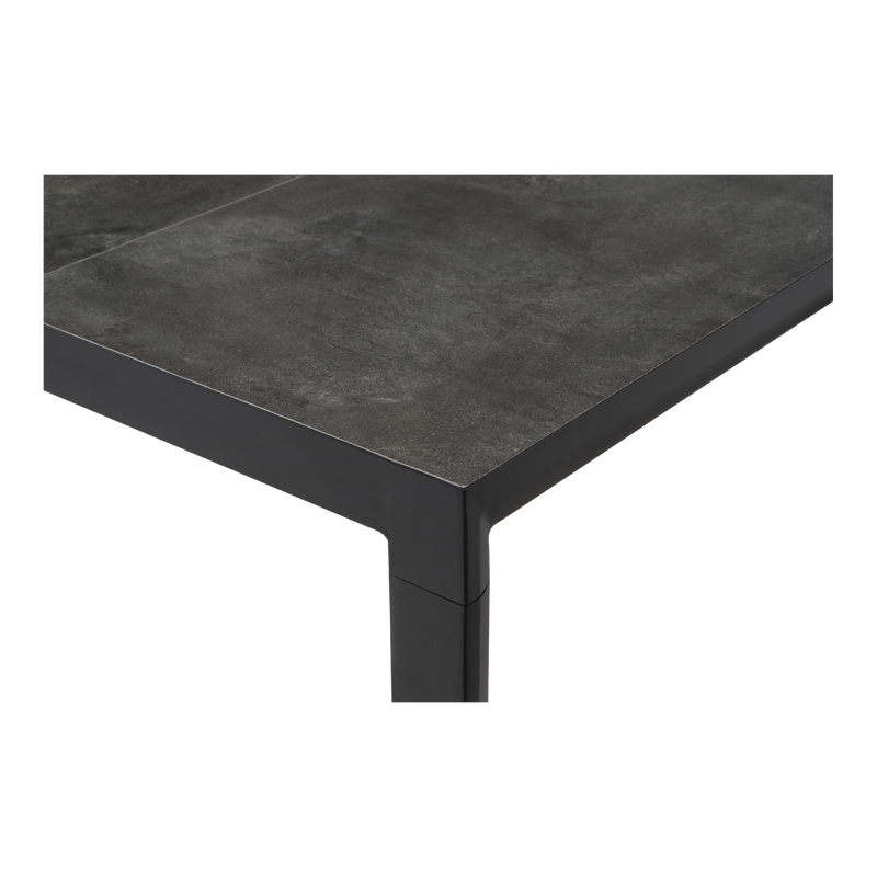 Tafel Murcia Negro 220x100cm