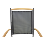 Stapelstoel Monza zwart