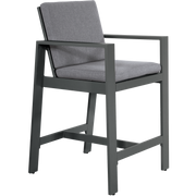 Barstoel Malibu charcoal