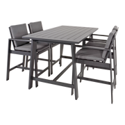 Barstoel Malibu charcoal