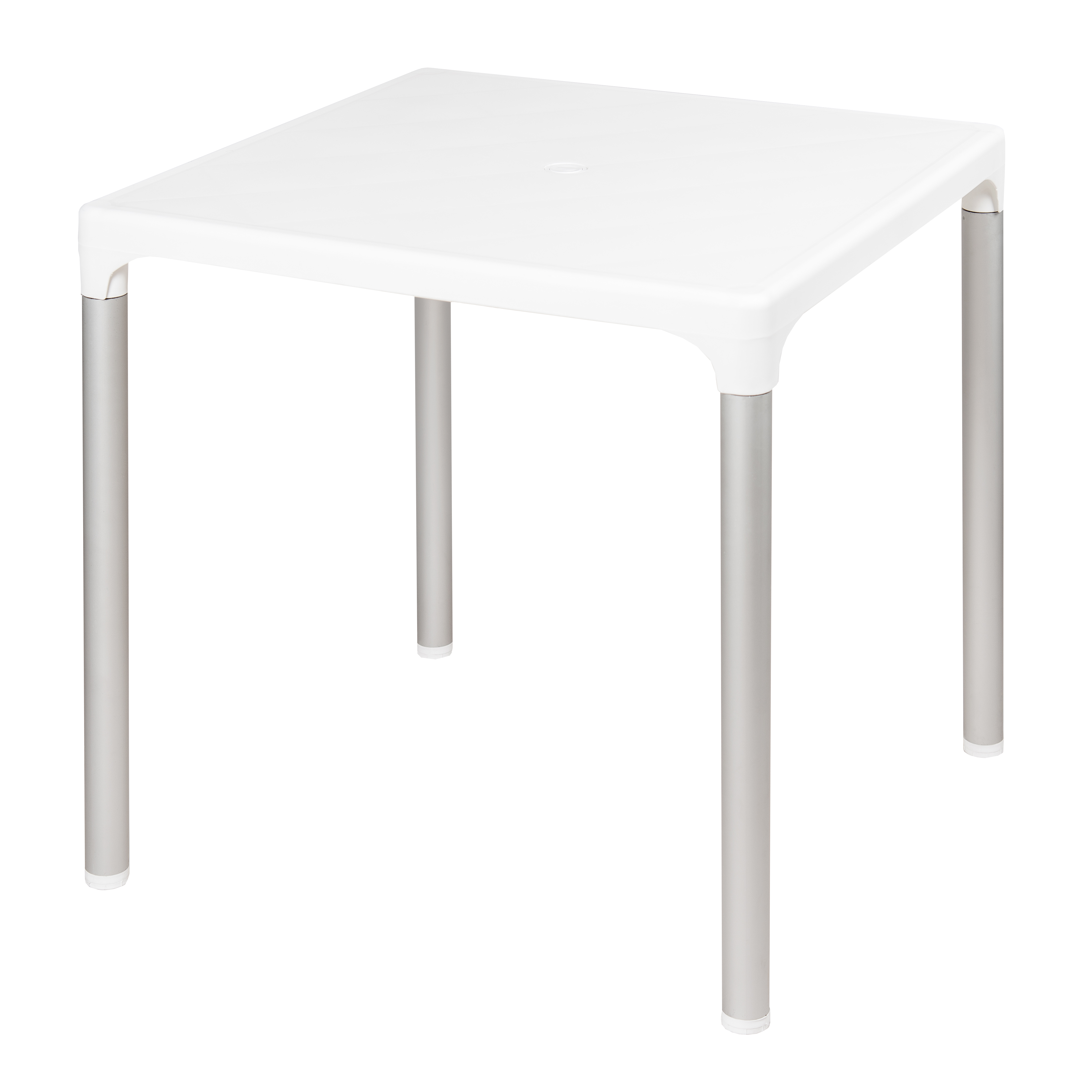 Tafel Bella wit 70x70cm