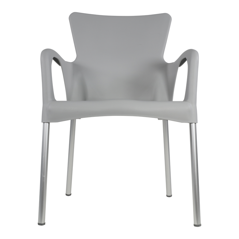 Stapelstoel Bella grijs