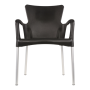 Stapelstoel Bella zwart