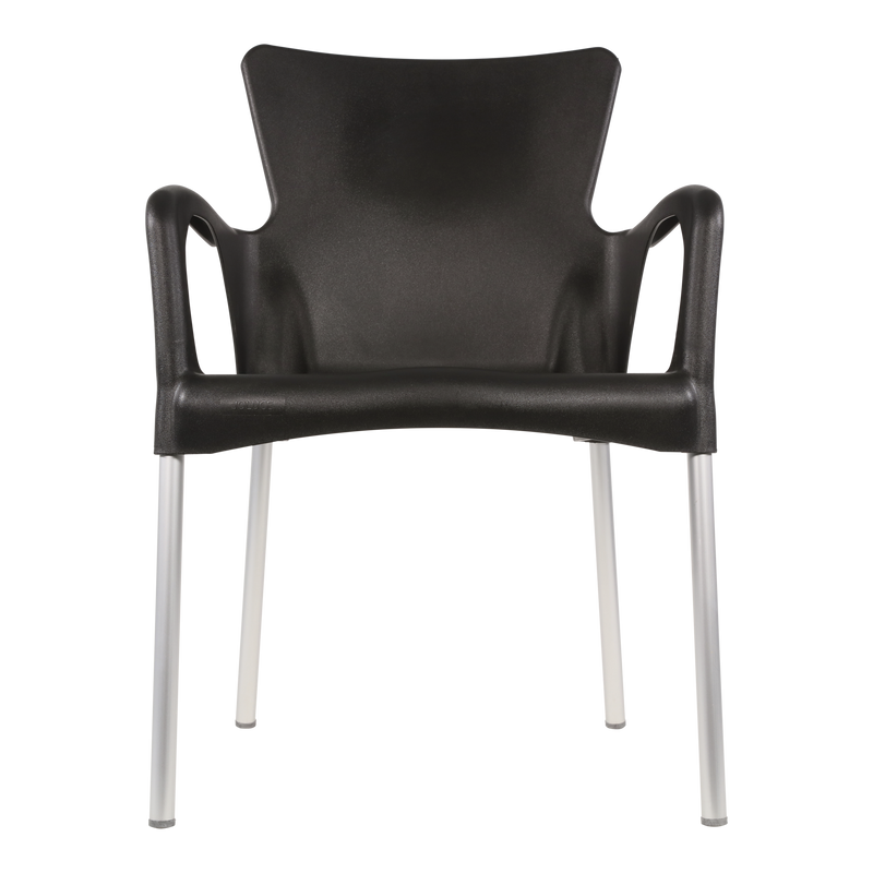 Stapelstoel Bella zwart