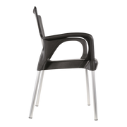 Stapelstoel Bella zwart