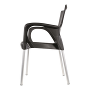 Stapelstoel Bella zwart