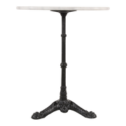 Tafel marmer wit Ø60cm