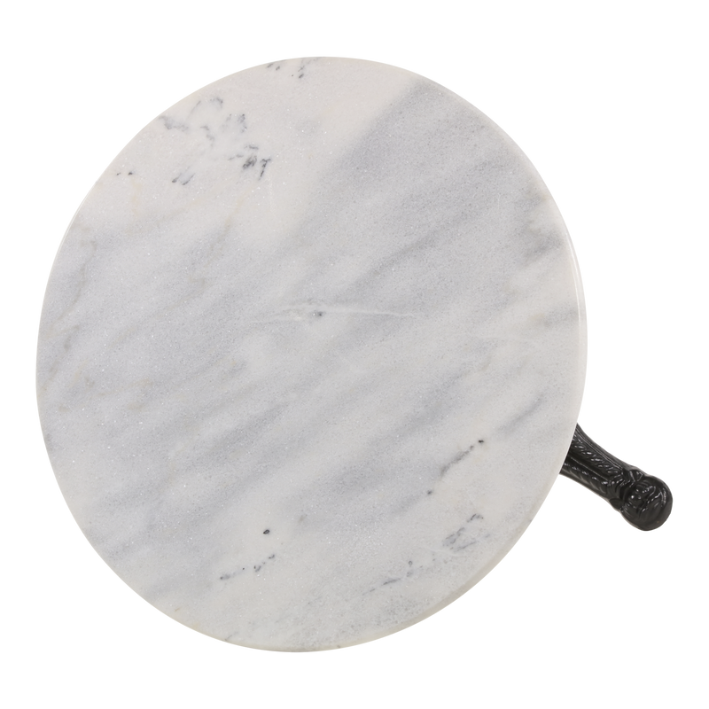Tafel marmer wit Ø60cm