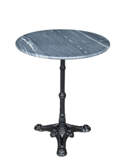 Tafel marmer grijs Ø60cm