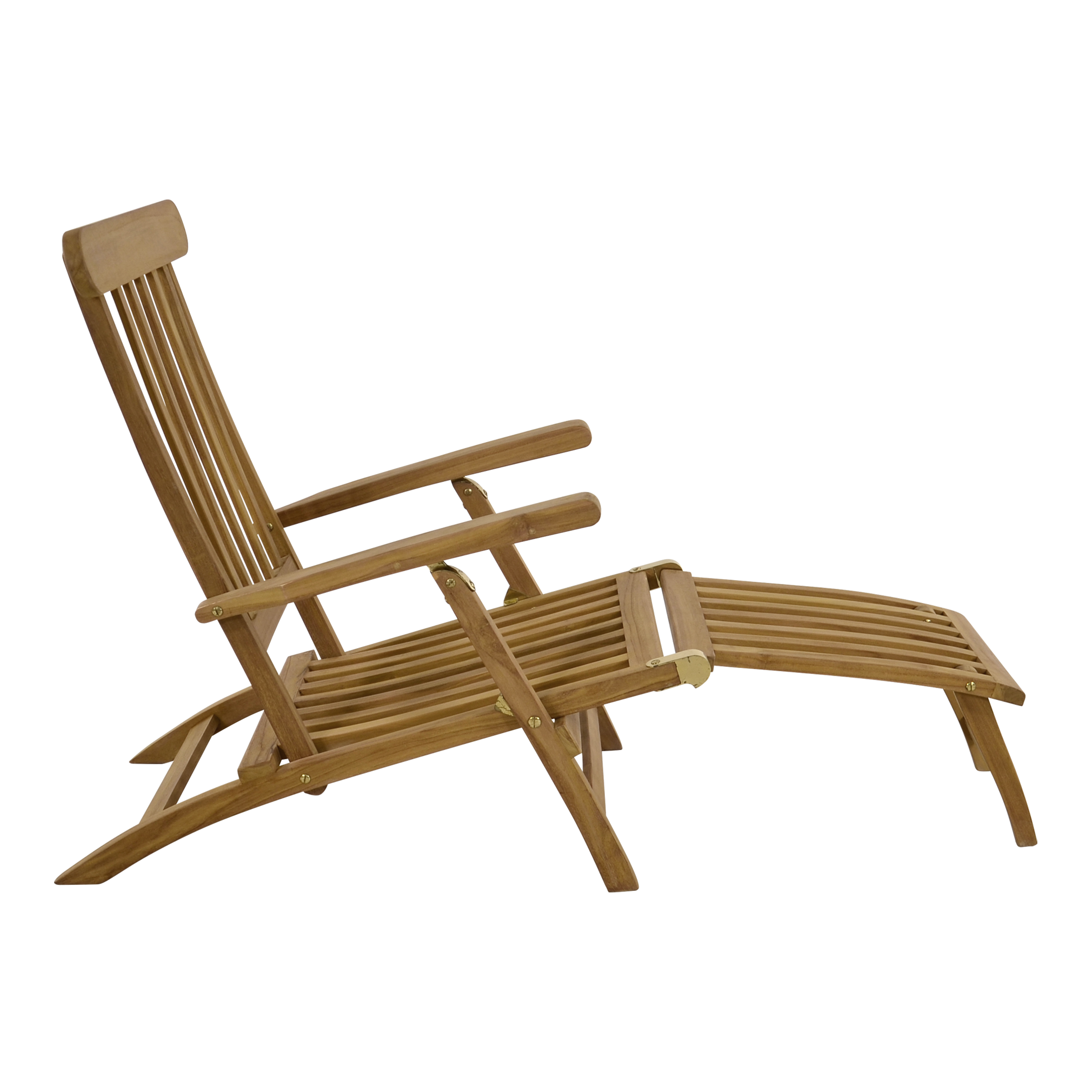 Deckchair teak verstelbaar