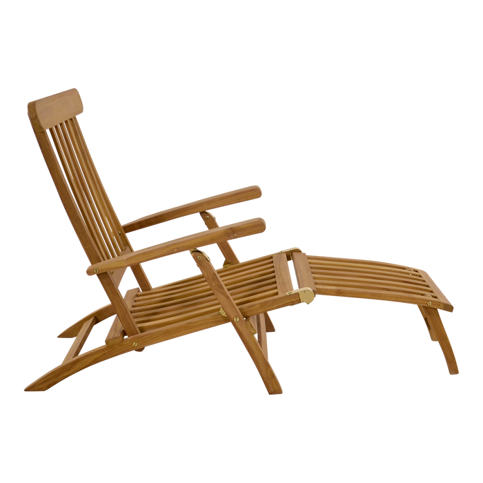 Deckchair teak verstelbaar